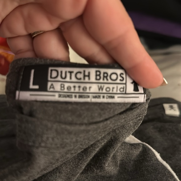 Dutch Bros VINTAGE LIMITED EDITION “BORN TO LIVE” MEDIUM+LARGE RARE DB MOT… - Picture 8 of 9